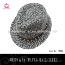 Sombrero de fieltro de lana mujer